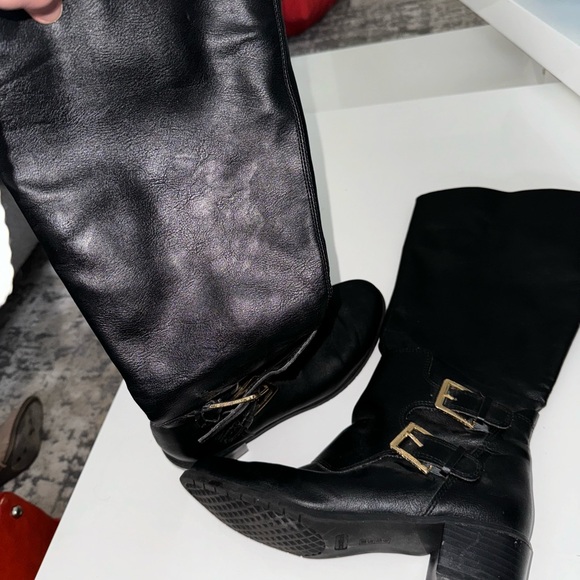 Knee high wide leg boots - Picture 5 of 5